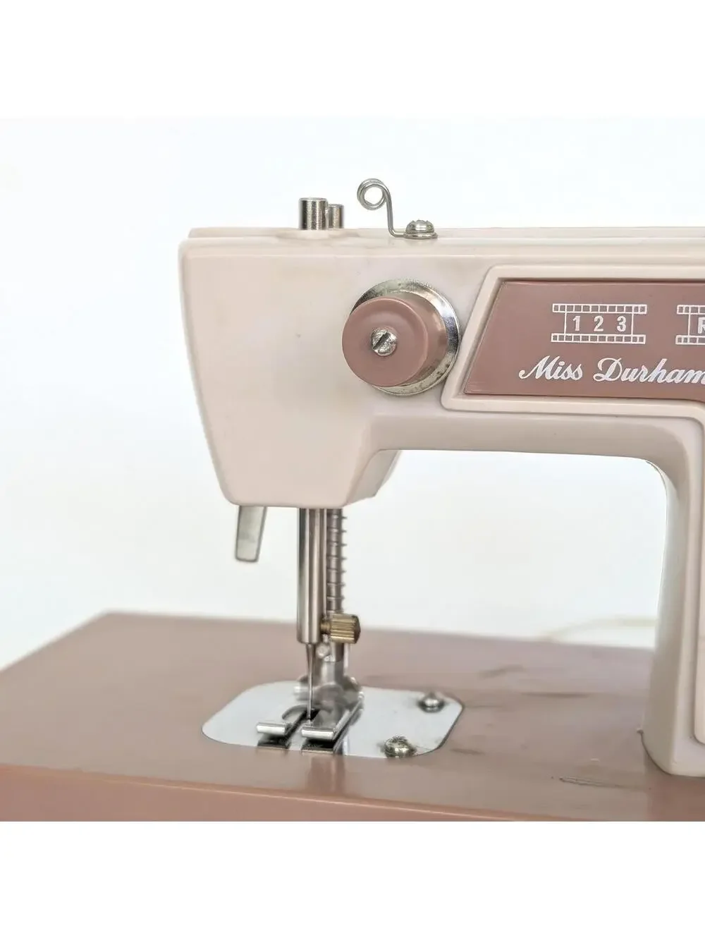 Vintage Miss Durham Toy Sewing Machine